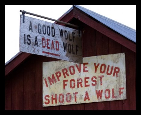 wolf sign photo credit whitewolvepackdotcom