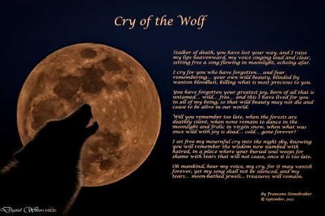 Cry of the Wolf Francene Stonebraker